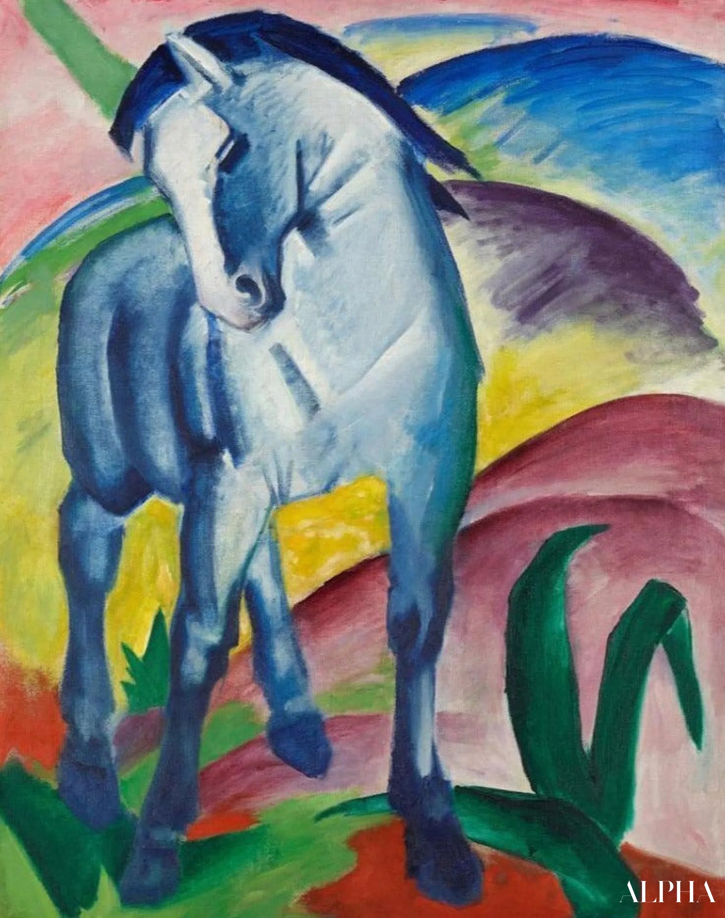100 Berömda Tavlor av Franz Marc