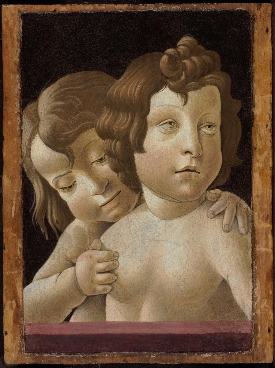 Jesusbarnet och lille Johannes Döparen - Sandro Botticelli