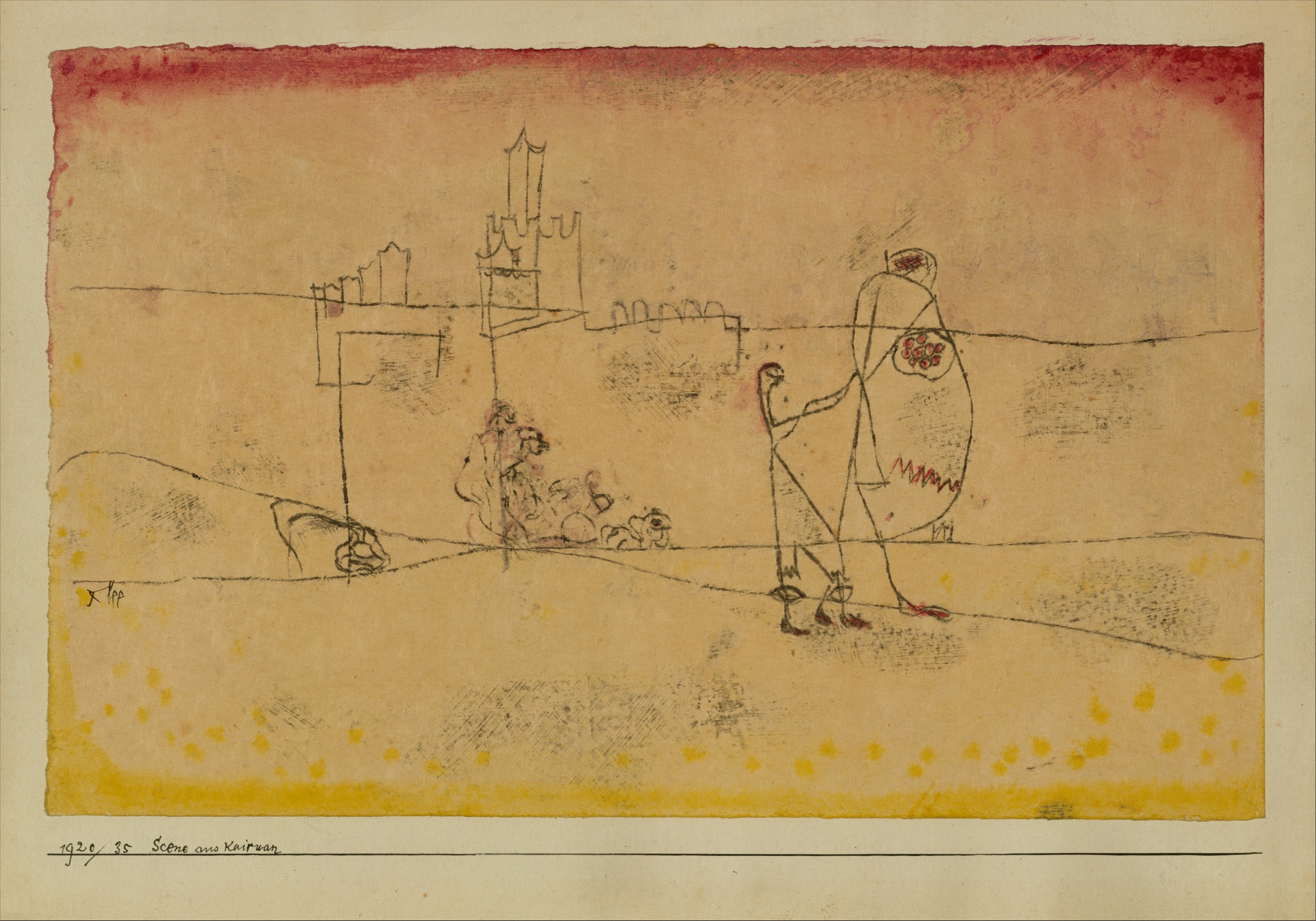 Episod i Kairouan - Paul Klee