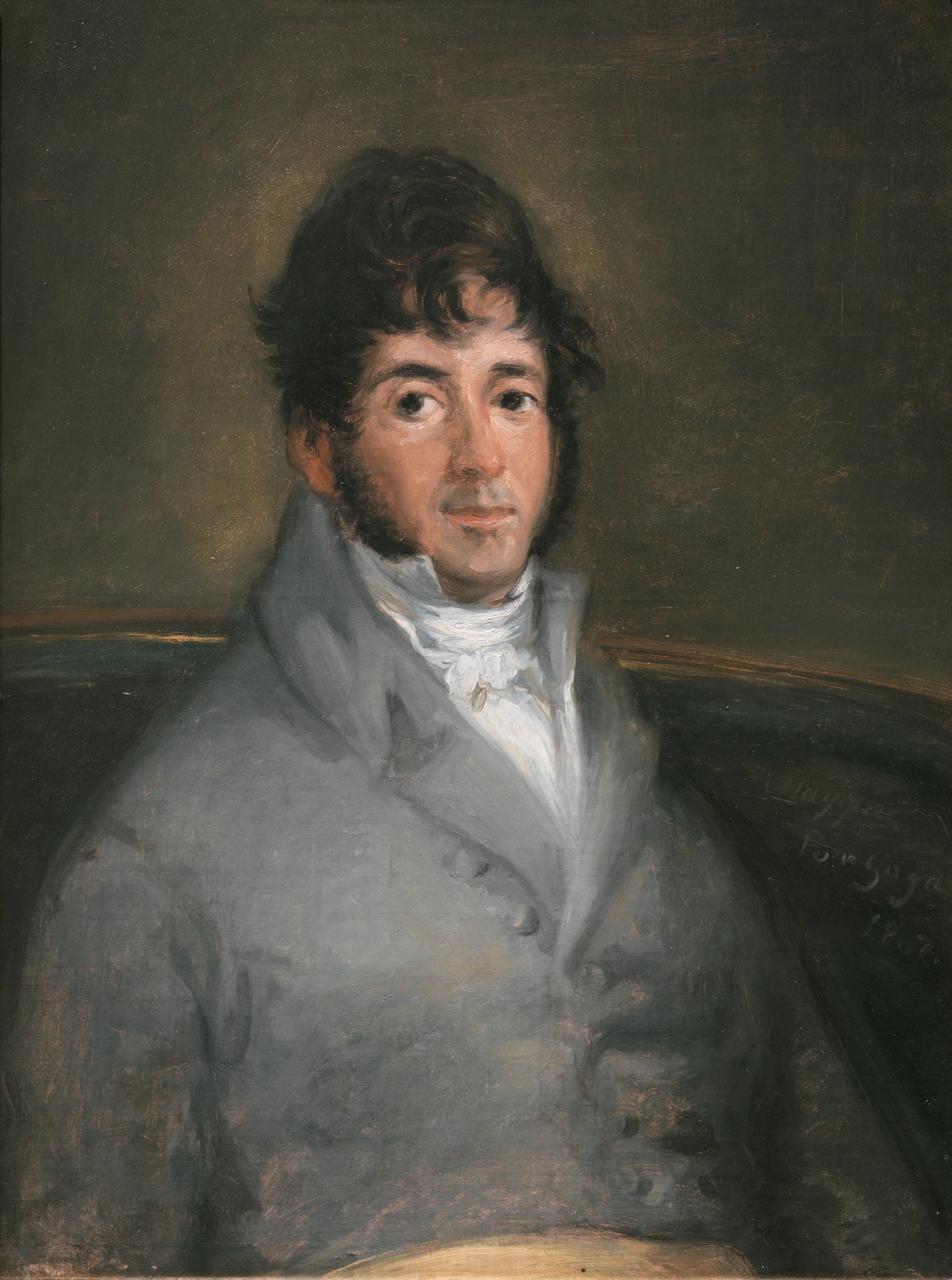 Reproduction du tableau « Isidoro Máiquez - Francisco de Goya » par Alpha Reproduction en peinture à l’huile