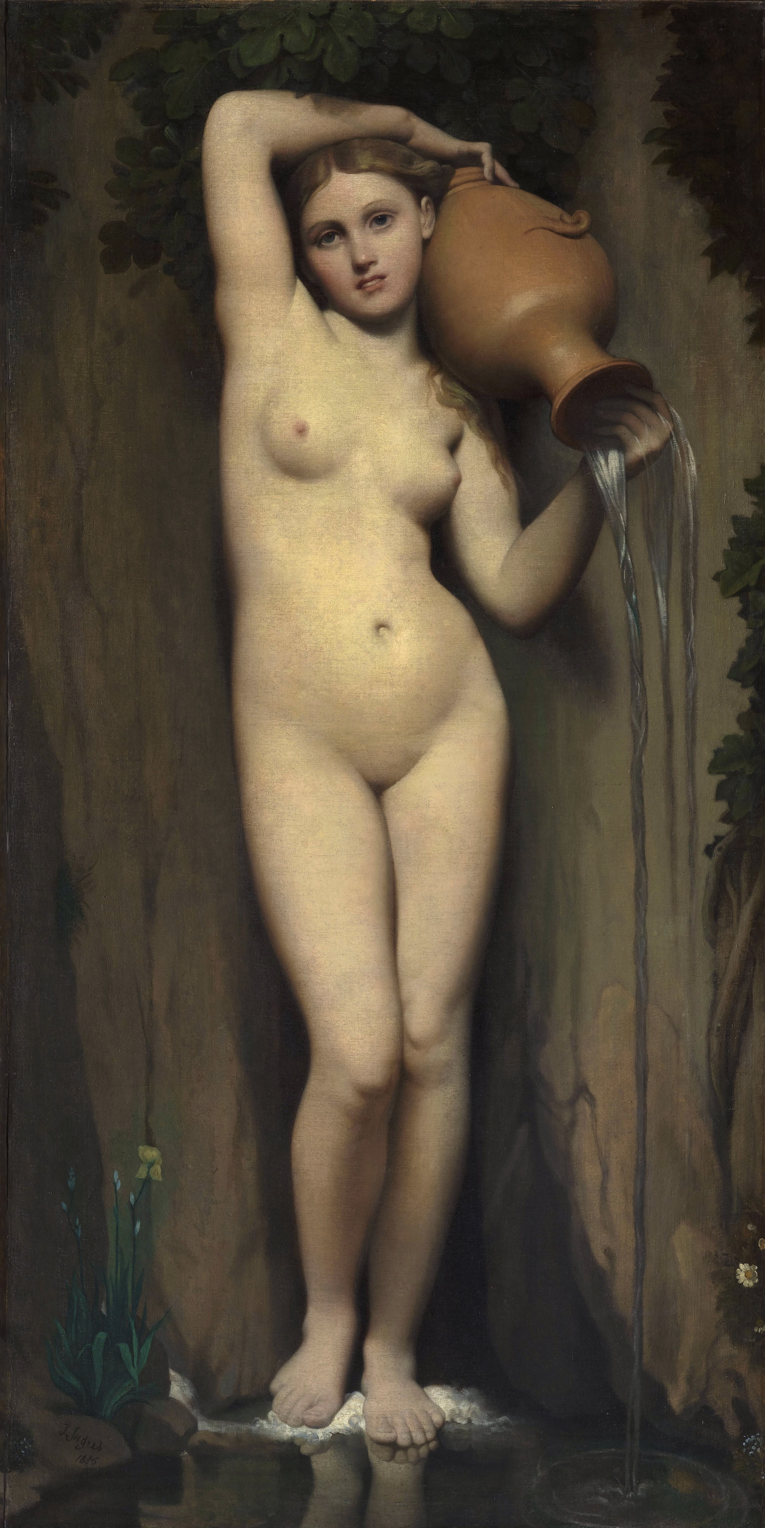 Källan - Jean-Auguste-Dominique Ingres
