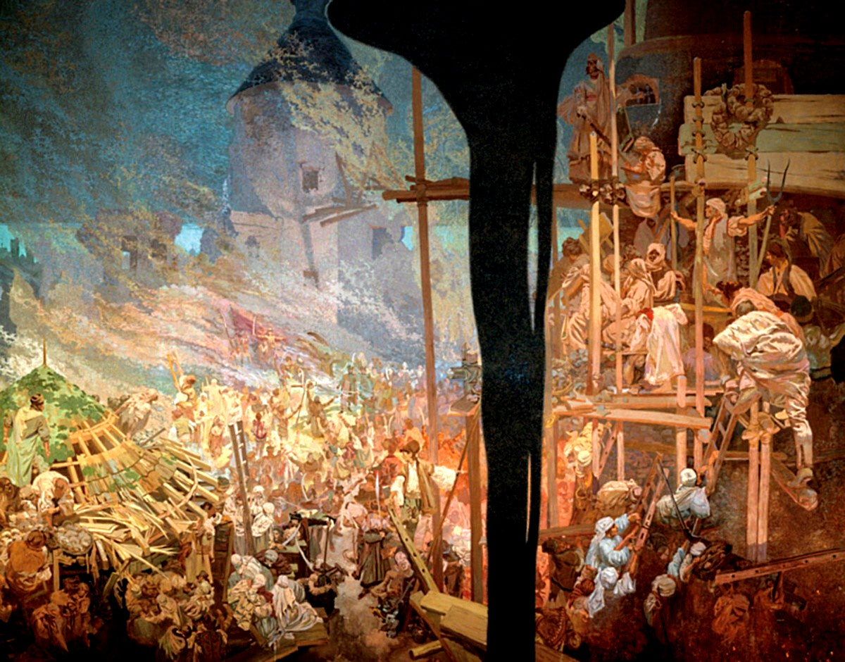 Szigetvárs försvar - Alphonse Mucha
