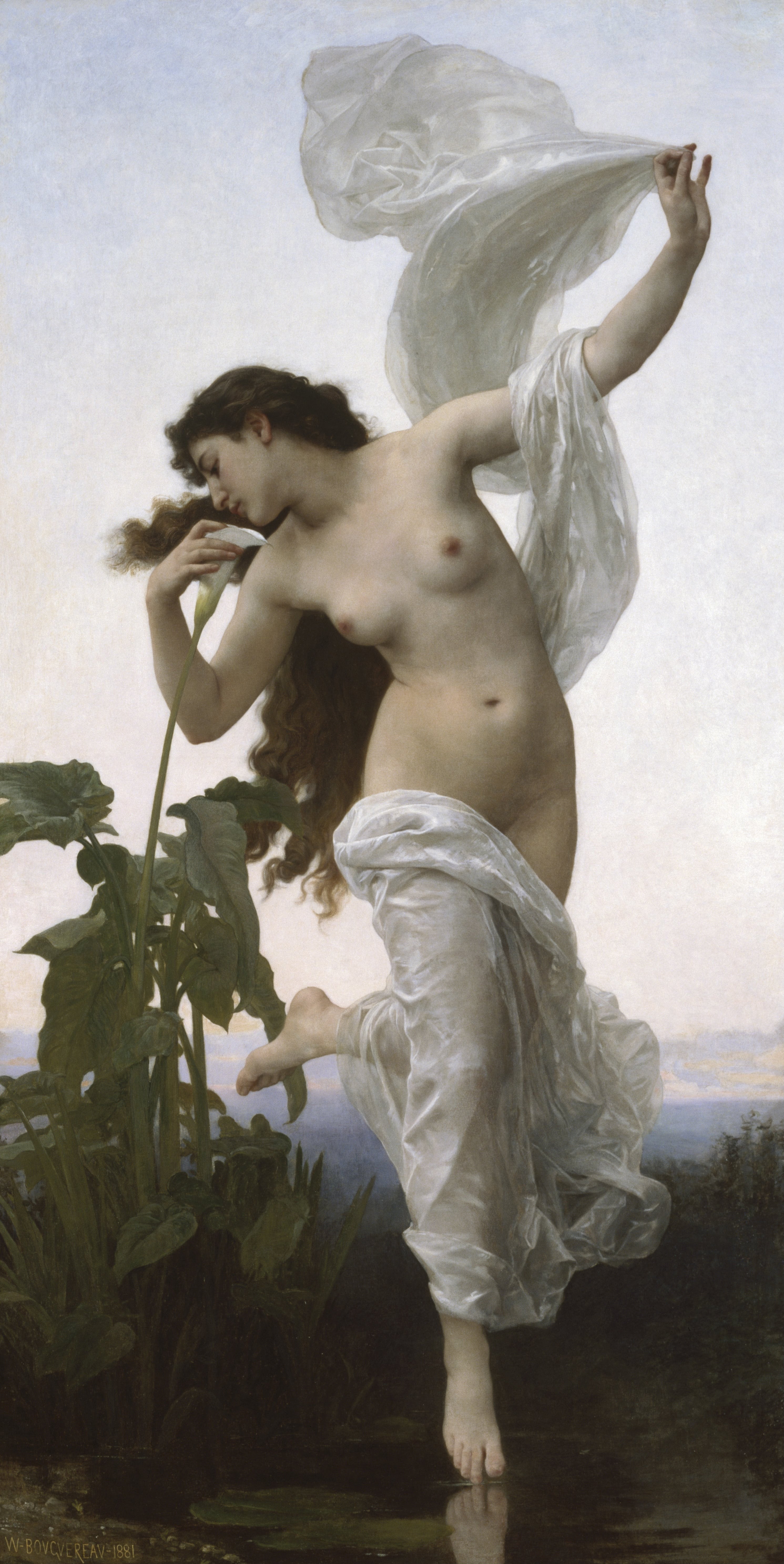 Morgonen - Bouguereau
