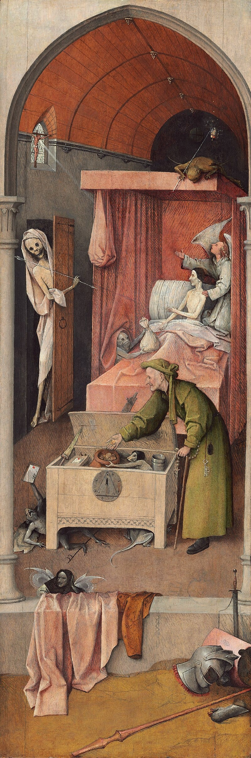 Den girige döden - Hieronymus Bosch