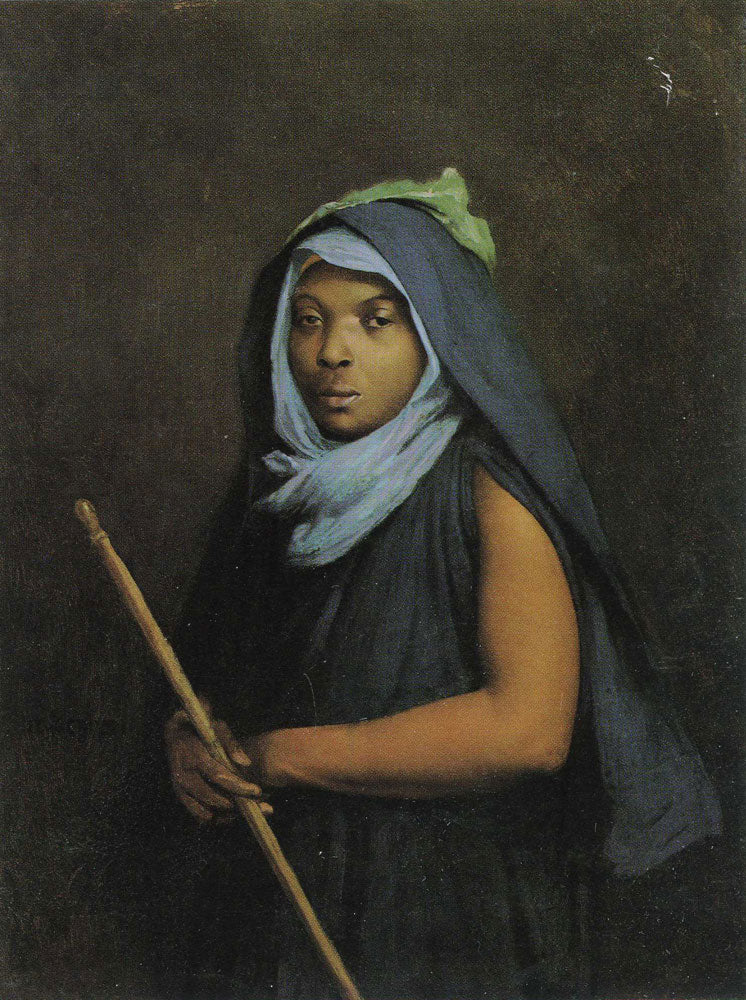 Den svarta tjänarinnan - Jean-Léon Gérôme