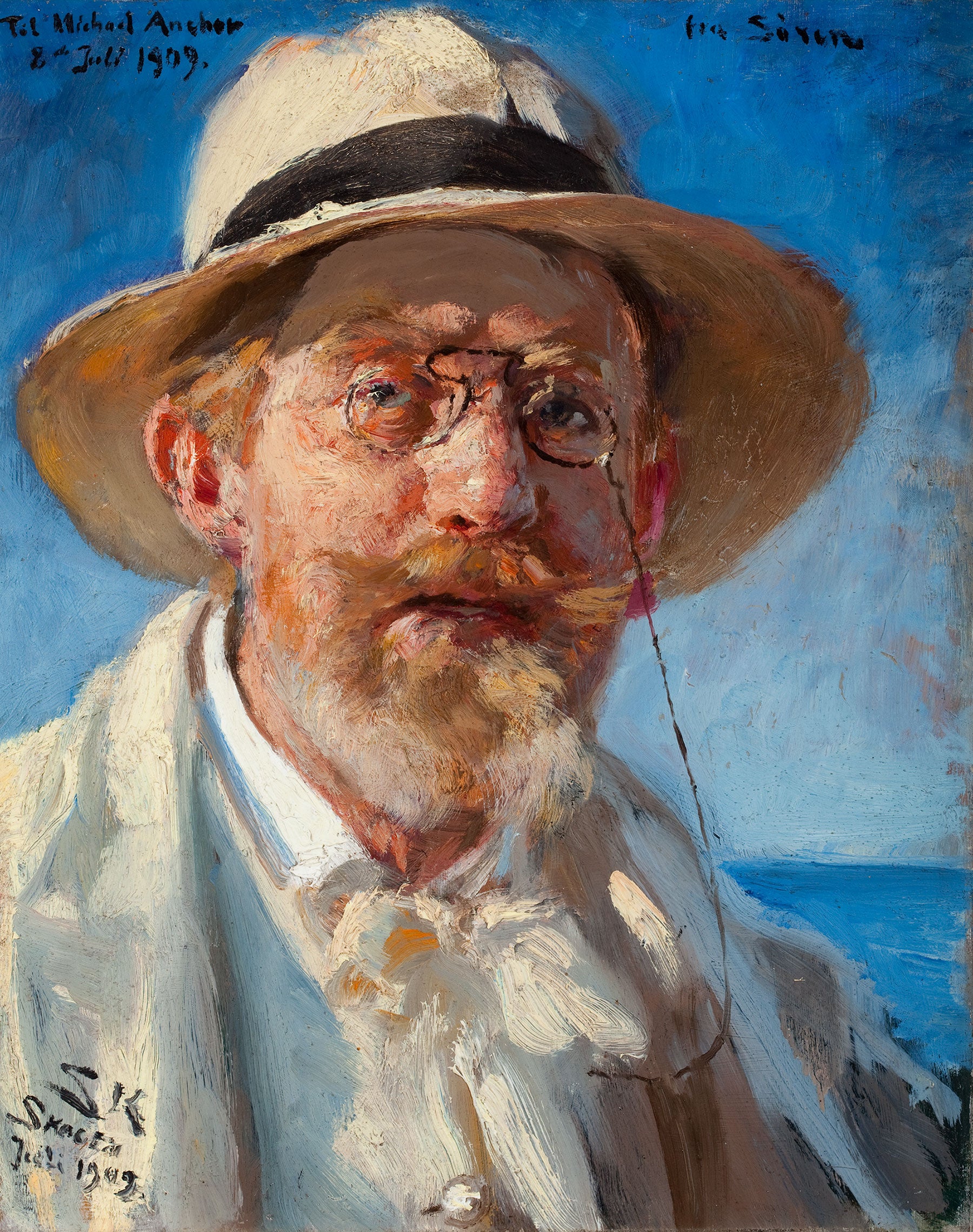 Självporträtt - Peder Severin Krøyer