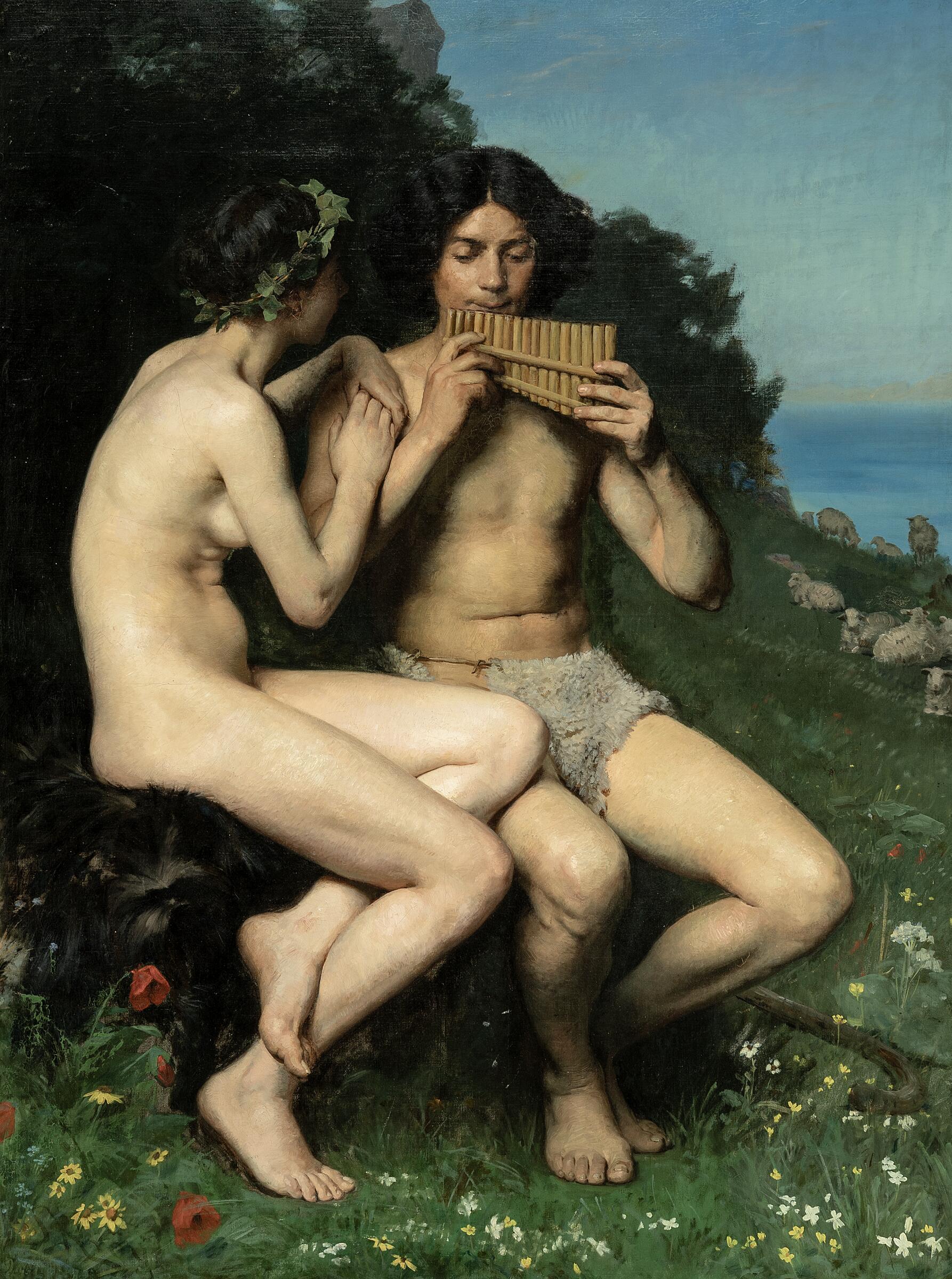 Daphnis och Chloé. - Peder Severin Krøyer