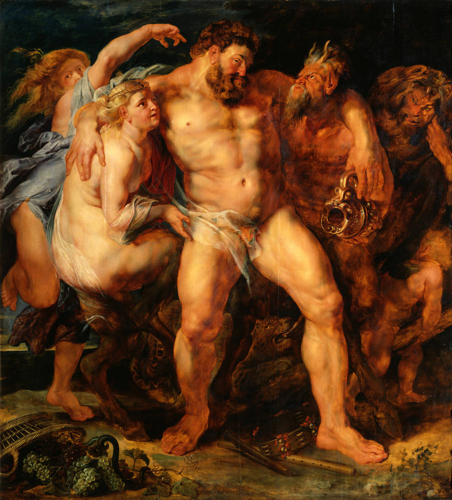 Hercules berusad - Peter Paul Rubens