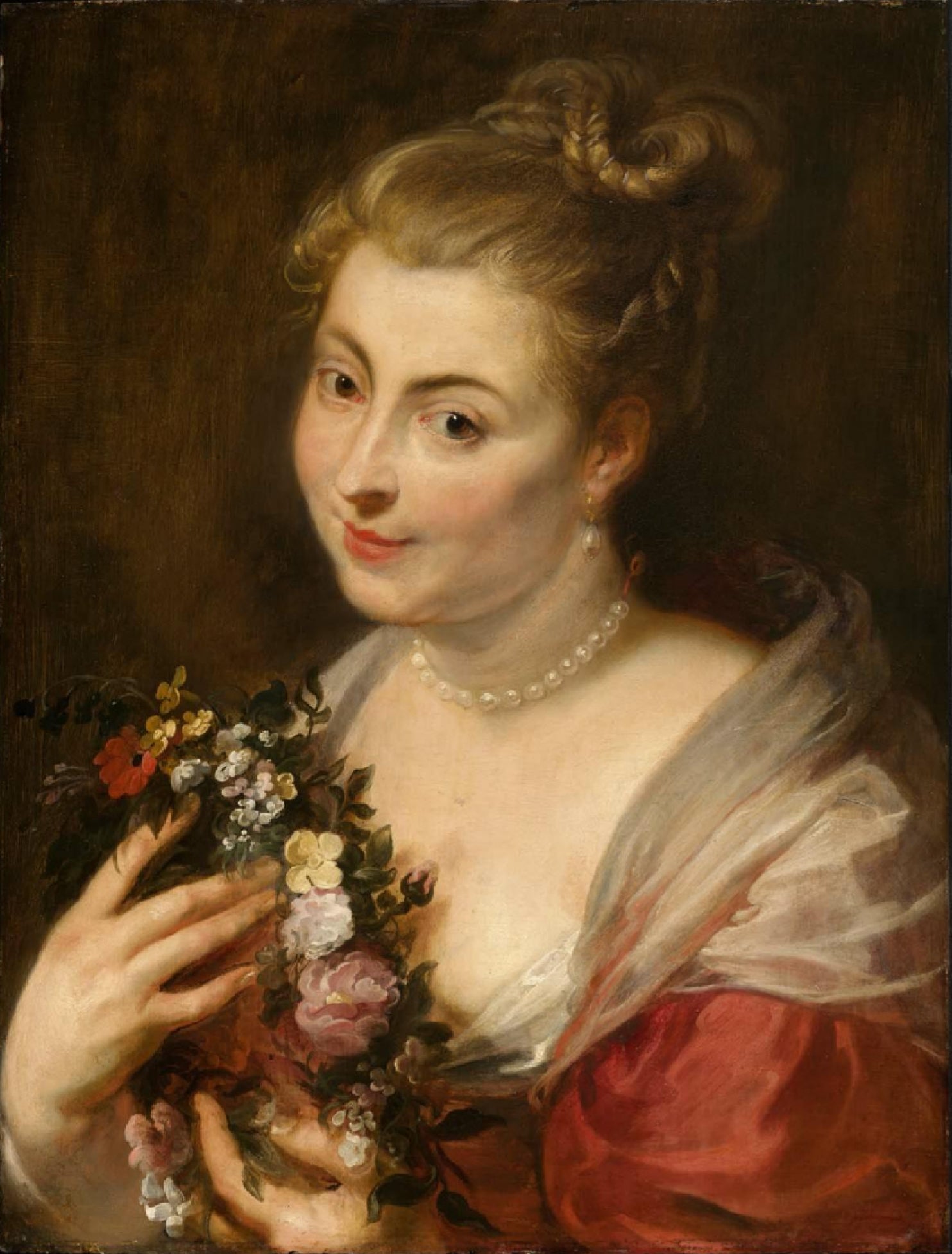 Isabella Brant i rollen som Glycera - Peter Paul Rubens