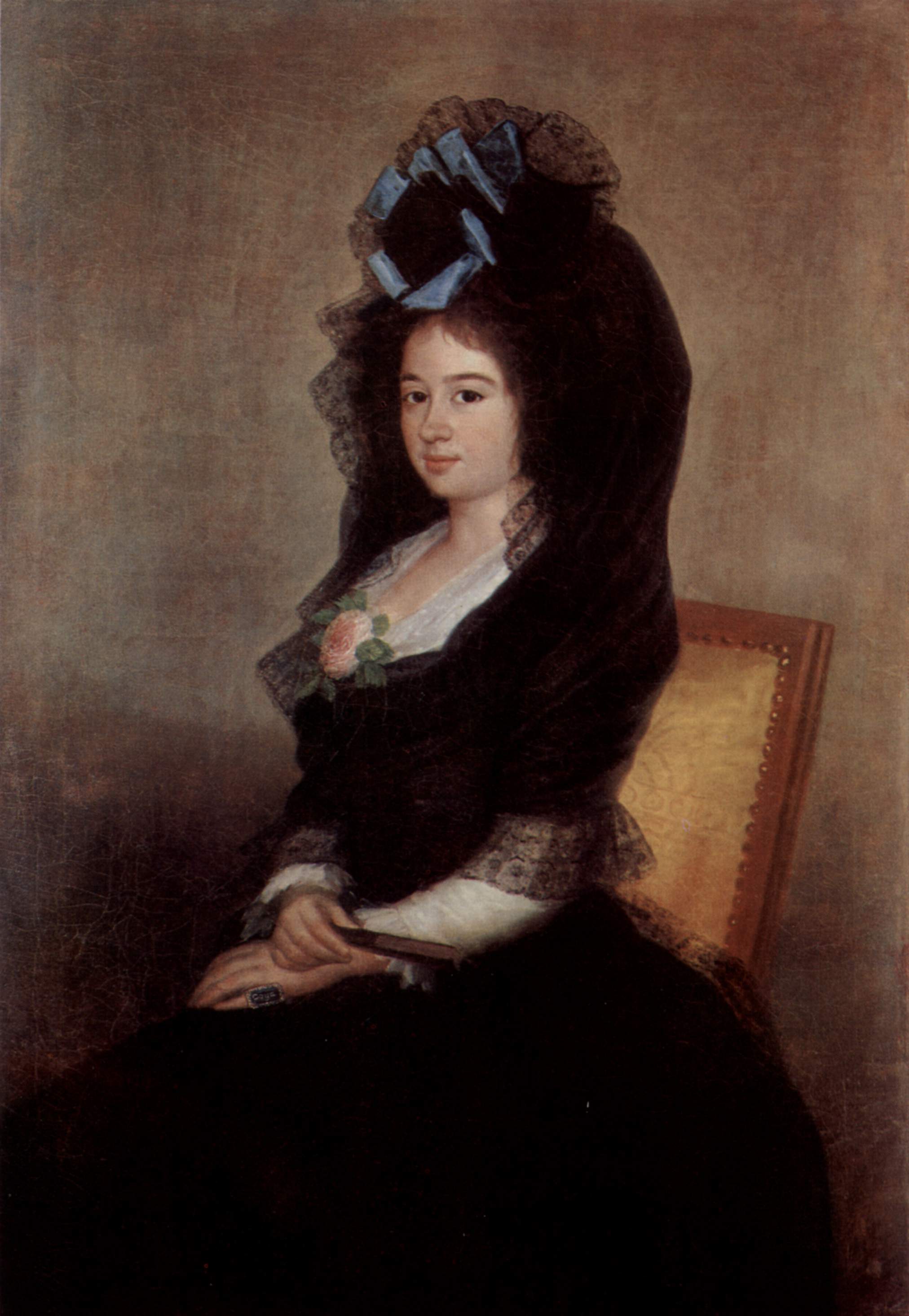 Reproduction du tableau « Narcisa Barañana de Goicoechea - Francisco de Goya » par Alpha Reproduction en peinture à l’huile
