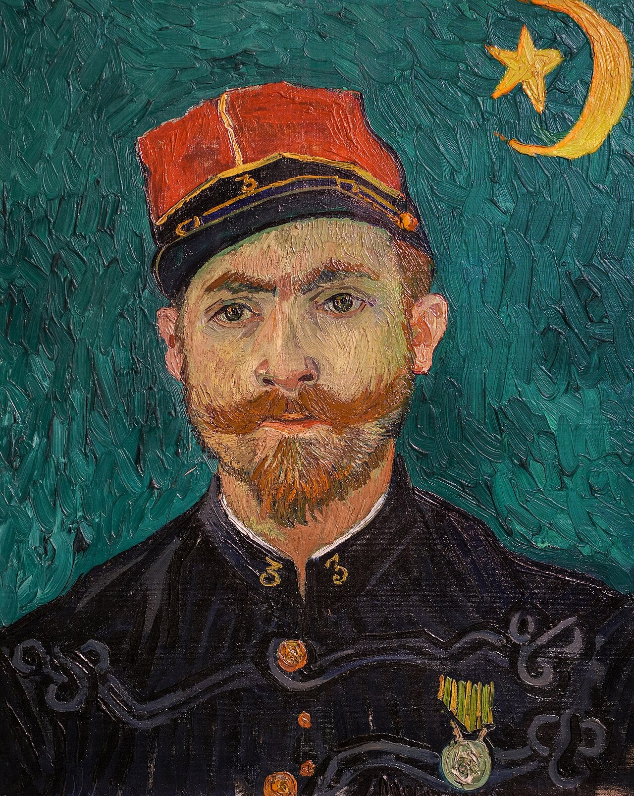 Porträtt av Paul-Eugène Milliet - Vincent van Gogh