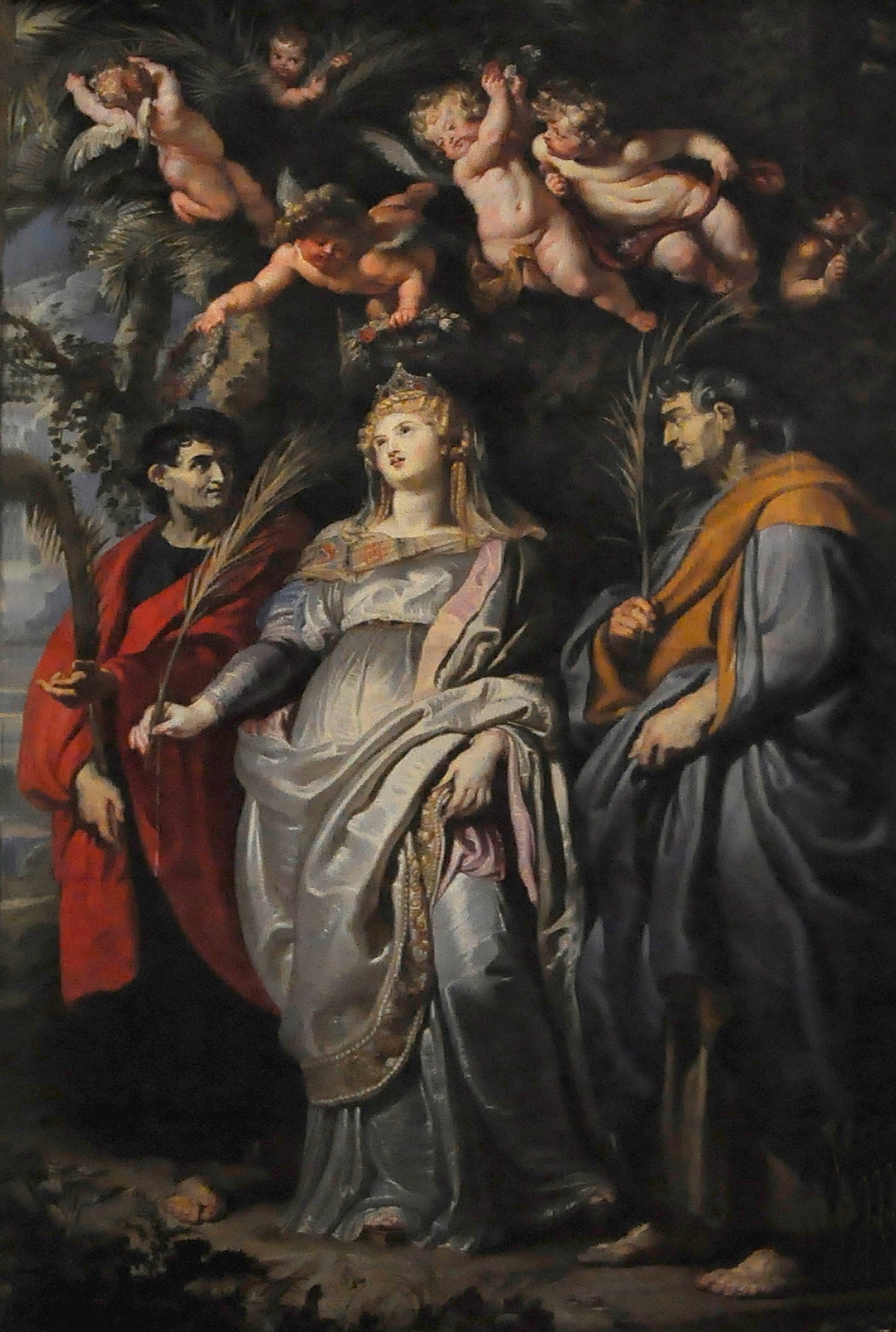 Domitille med Nérée och Achilleus - Peter Paul Rubens