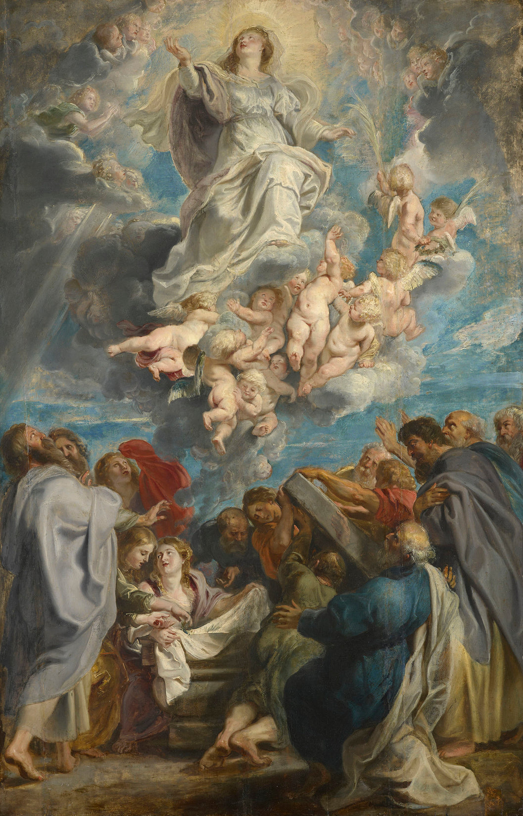 Marias himmelsfärd - Peter Paul Rubens