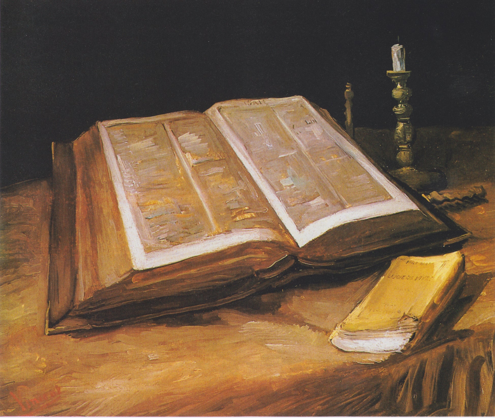 Stilleben med Bibeln - Vincent van Gogh