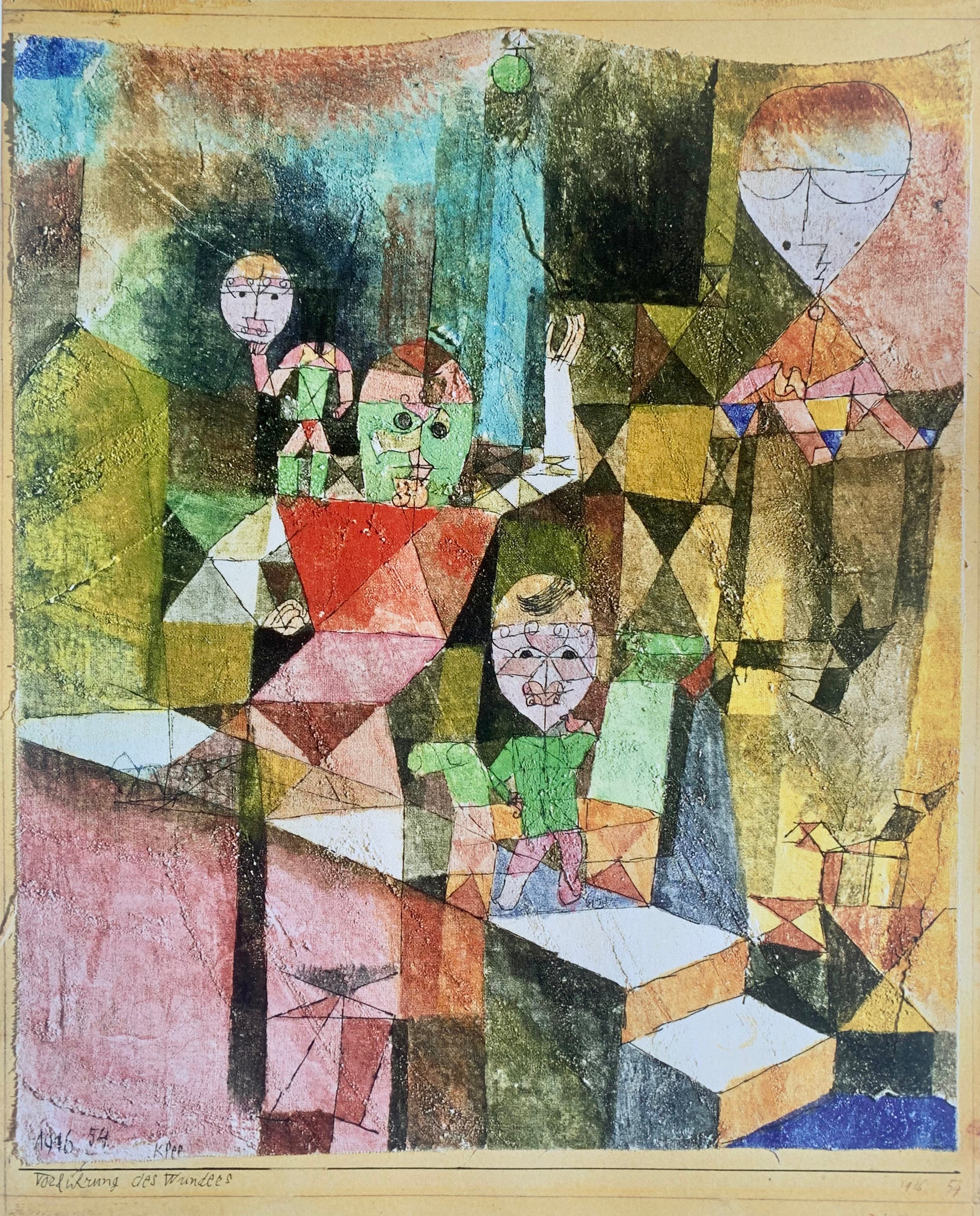 Presentation av miraklet - Paul Klee