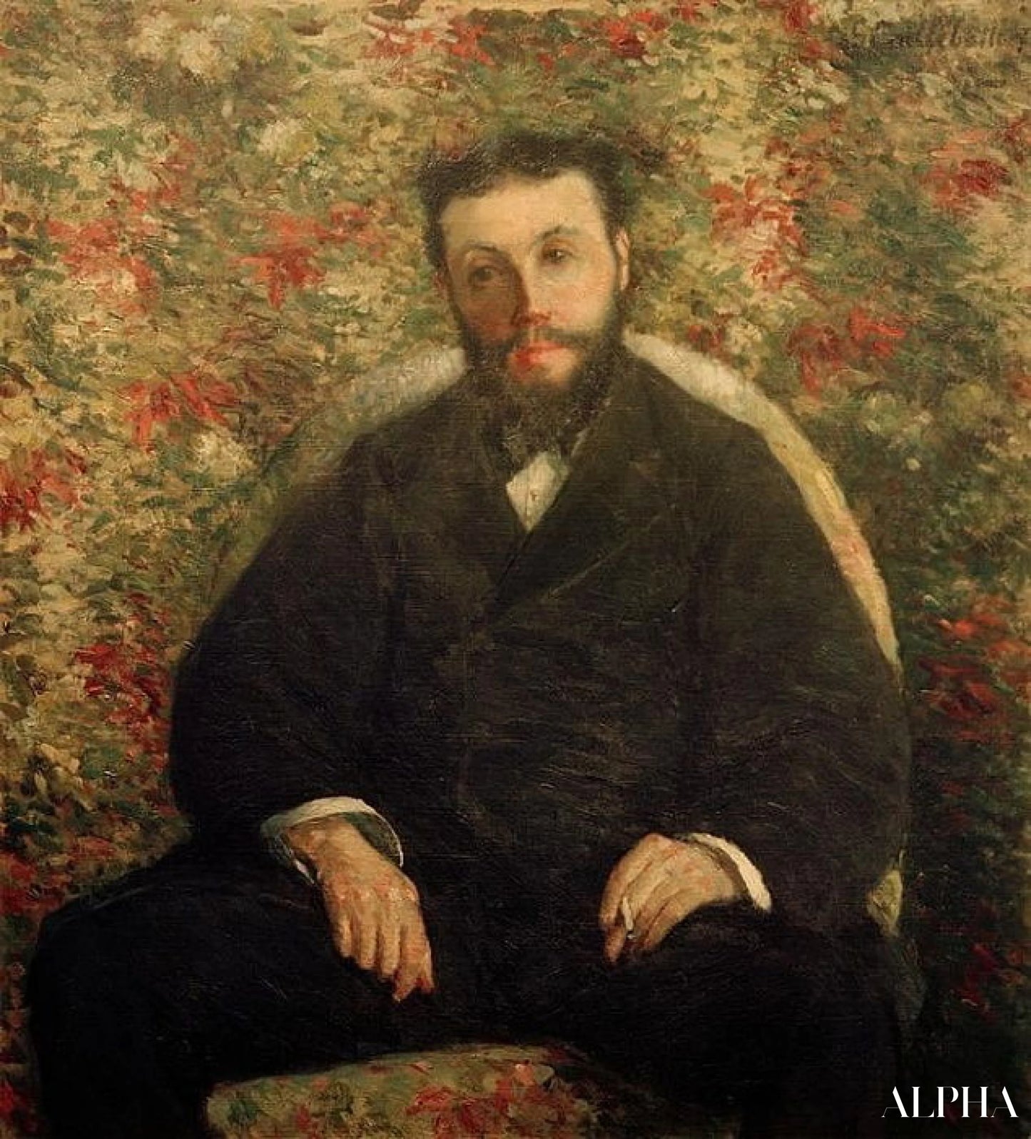 Portrait d’A. Cassabois - Caillebotte - Reproductions de tableaux et peintures haut de gamme