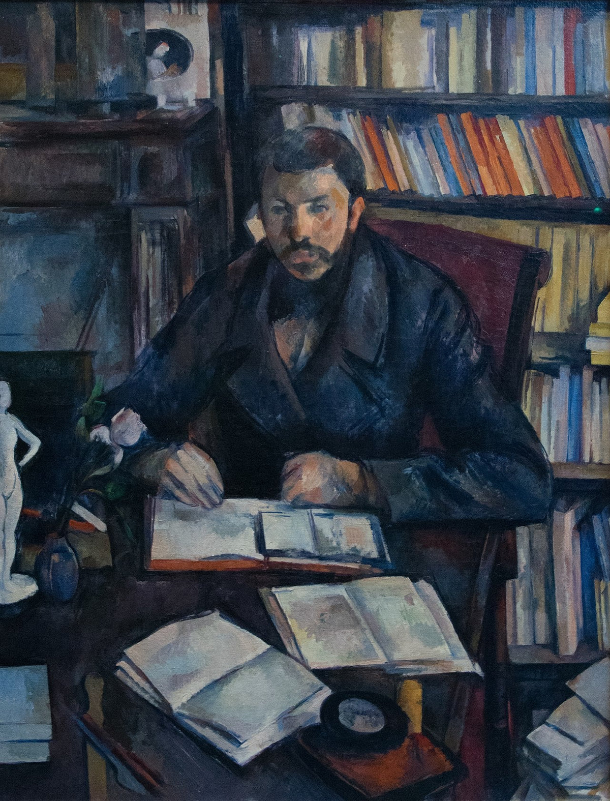 Paul Cézanne, Portrait de Gustave Geffroy