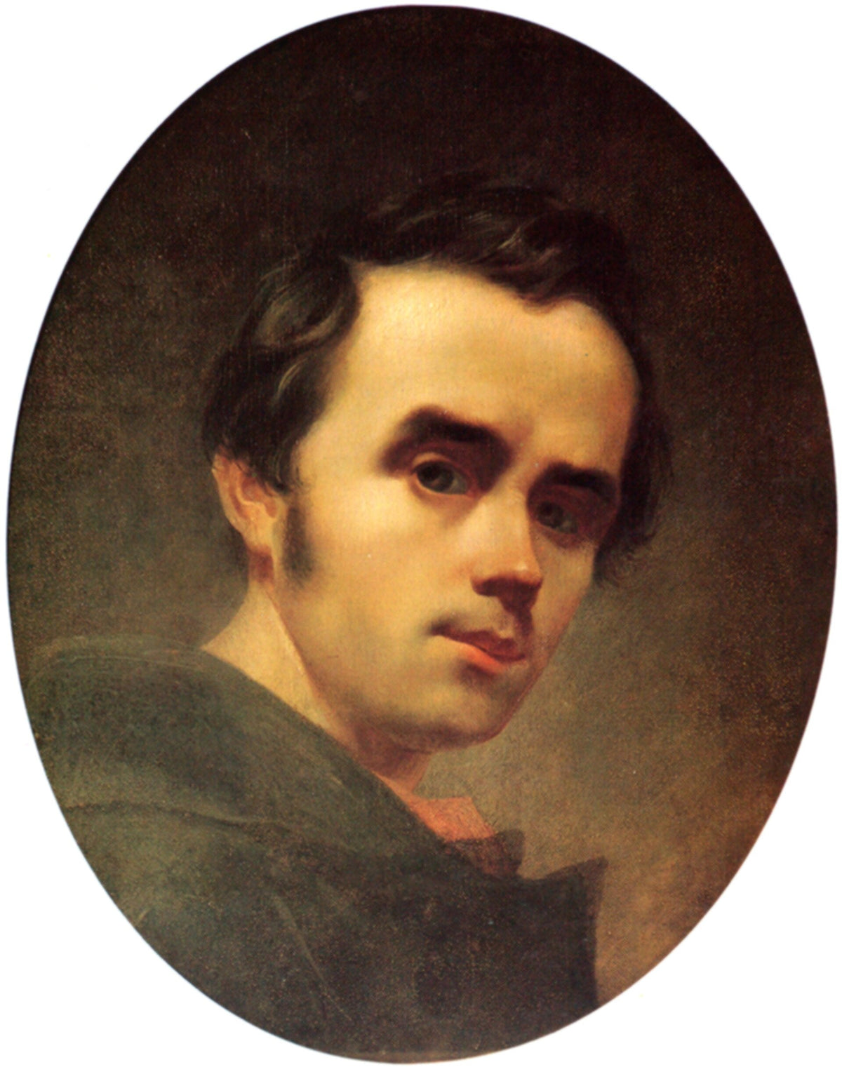 Autoportrait de 1841, Taras Chevtchenko, 1841