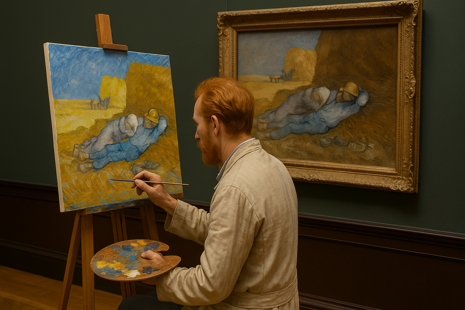 Van Gogh Siestan: När den lugna bonden blir ett evigt konstverk
