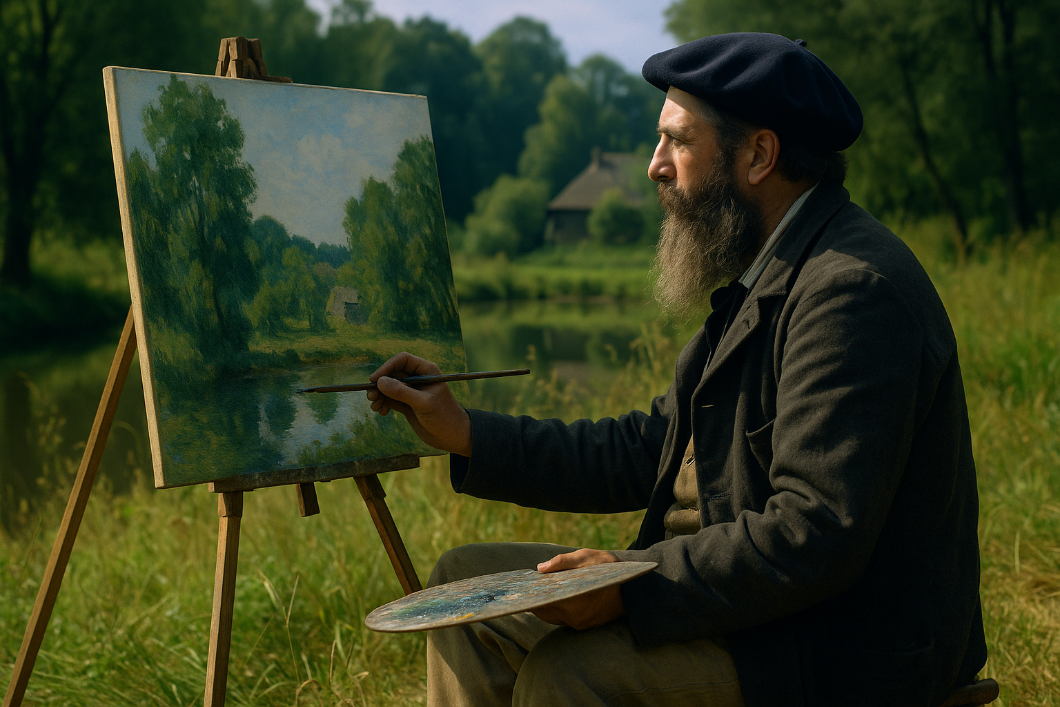 Claude Monet Ung: Vid Ursprung av en Impressionistisk Målerigenis