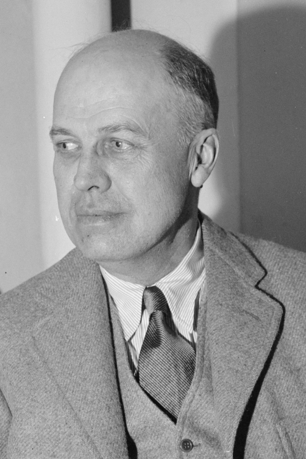 Portrait du peintre américain Edward Hopper