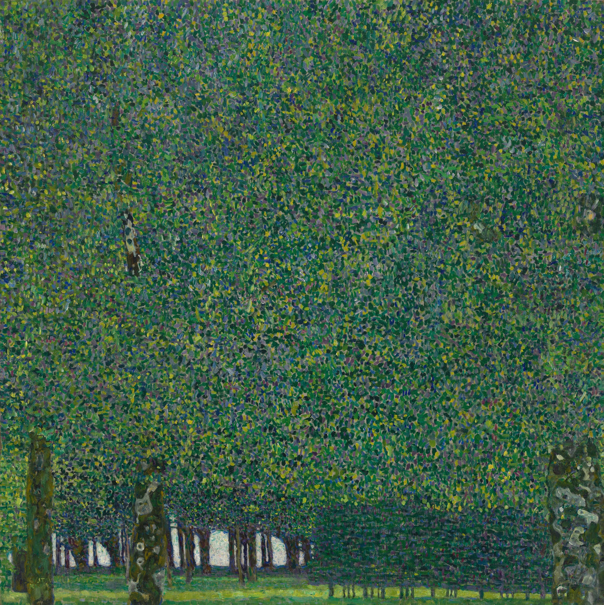 Le Parc de Gustav Klimt, tableau complet