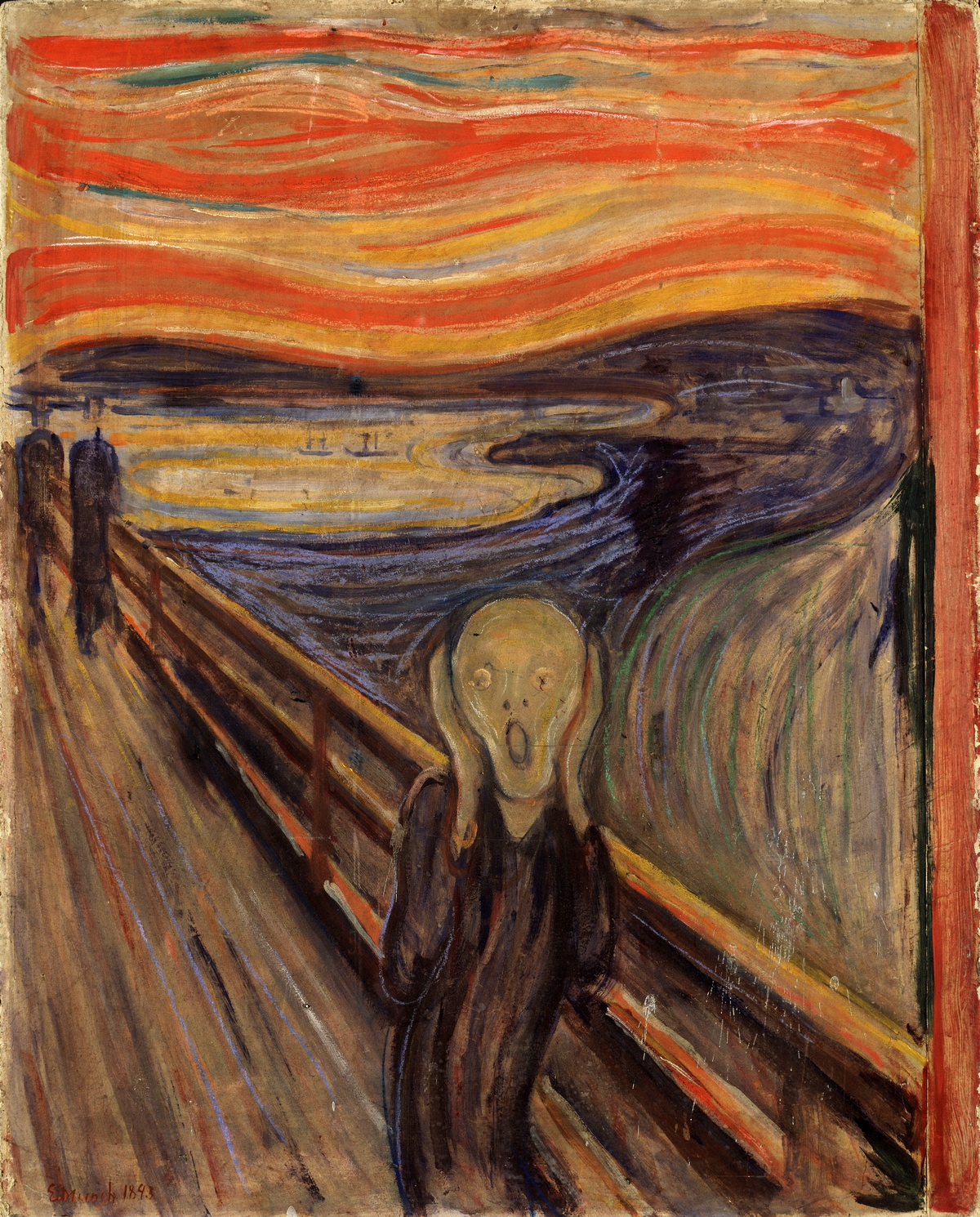 Œuvre moderne aux formes expressives, image d’illustration pour l’art abstrait