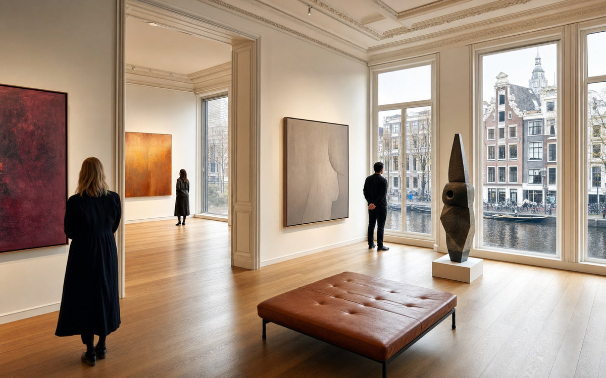 Galeries d’art à Amsterdam : Museumplein, Jordaan, canaux et NDSM