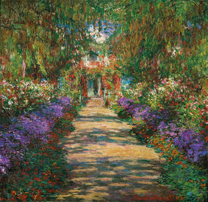 100 Berömda Tavlor från Trädgården i Giverny – Claude Monet
