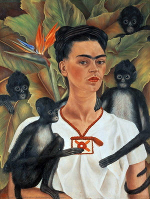 20 Berömda Tavlor Frida Kahlo