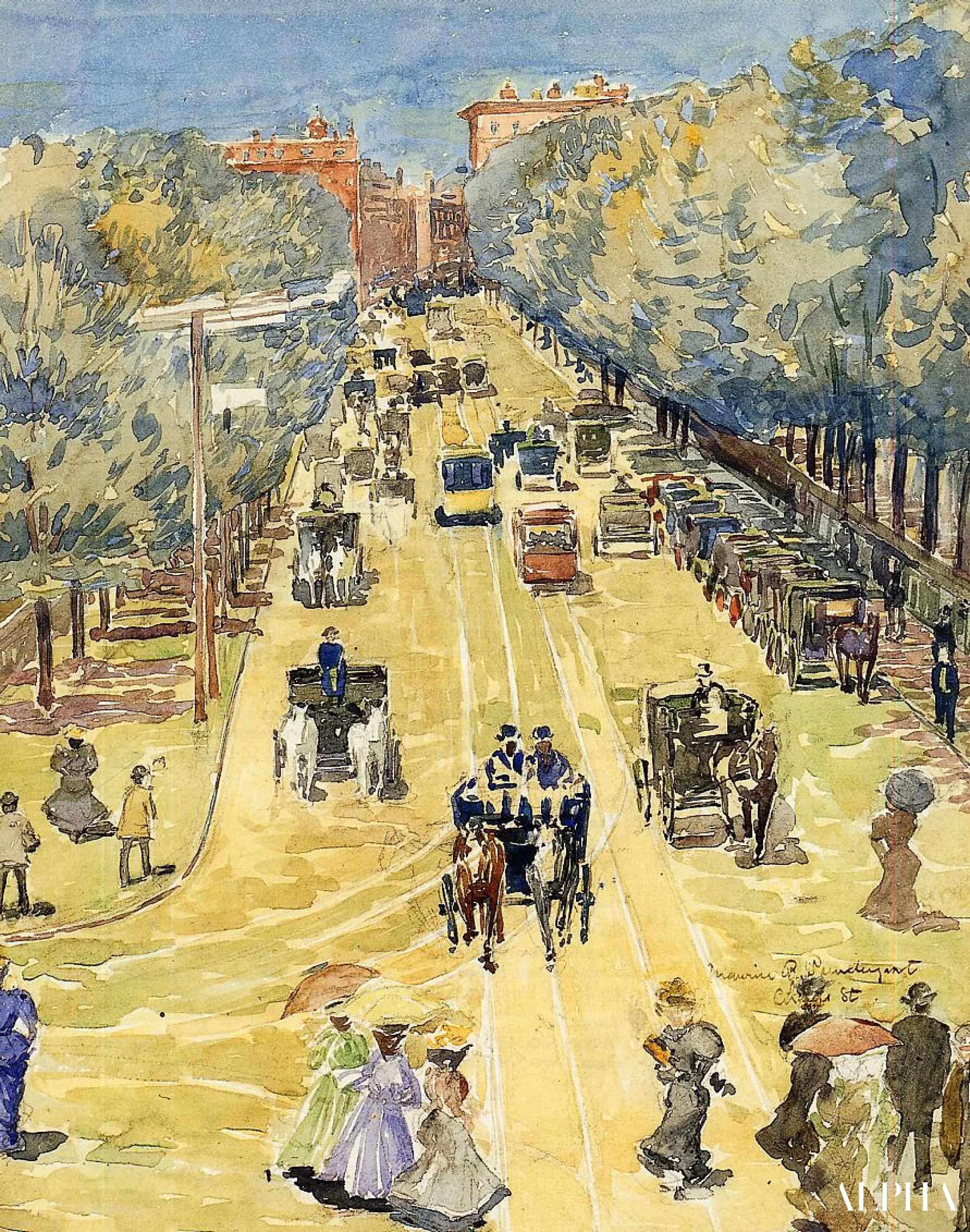 20 Berömda Tavlor av Maurice Prendergast
