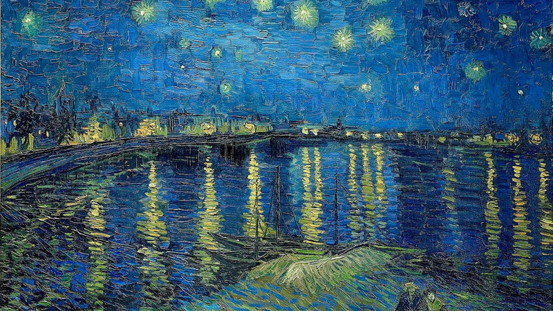 Van Gogh-landskap