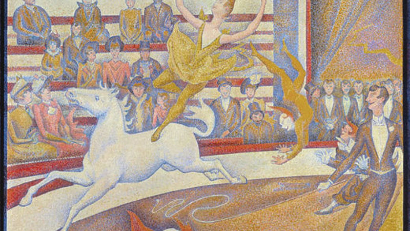 Pointillismmålning