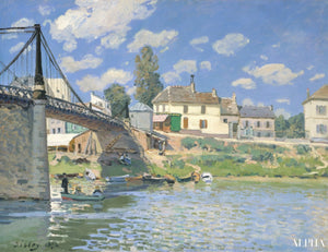 20 Berömda Tavlor av Alfred Sisley