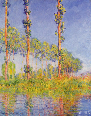20 Berömda Tavlor av Popplar – Claude Monet