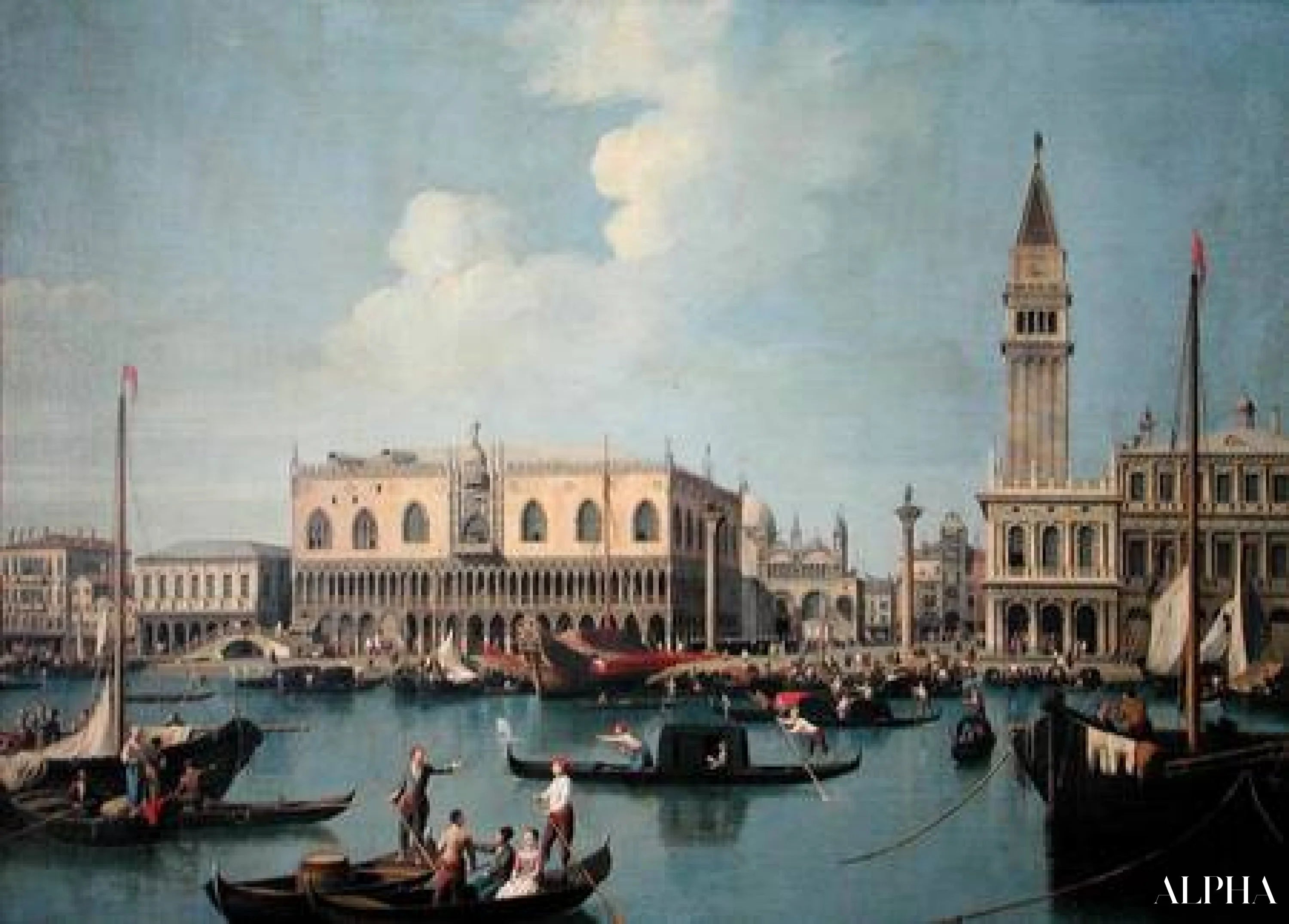 200 Berömda Tavlor av Giovanni Antonio Canal (Canaletto)