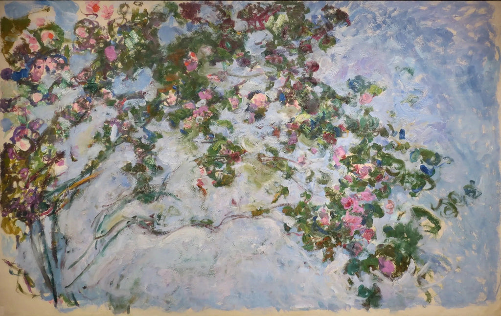 Les Roses de Claude Monet, jardin de Giverny – vue complète