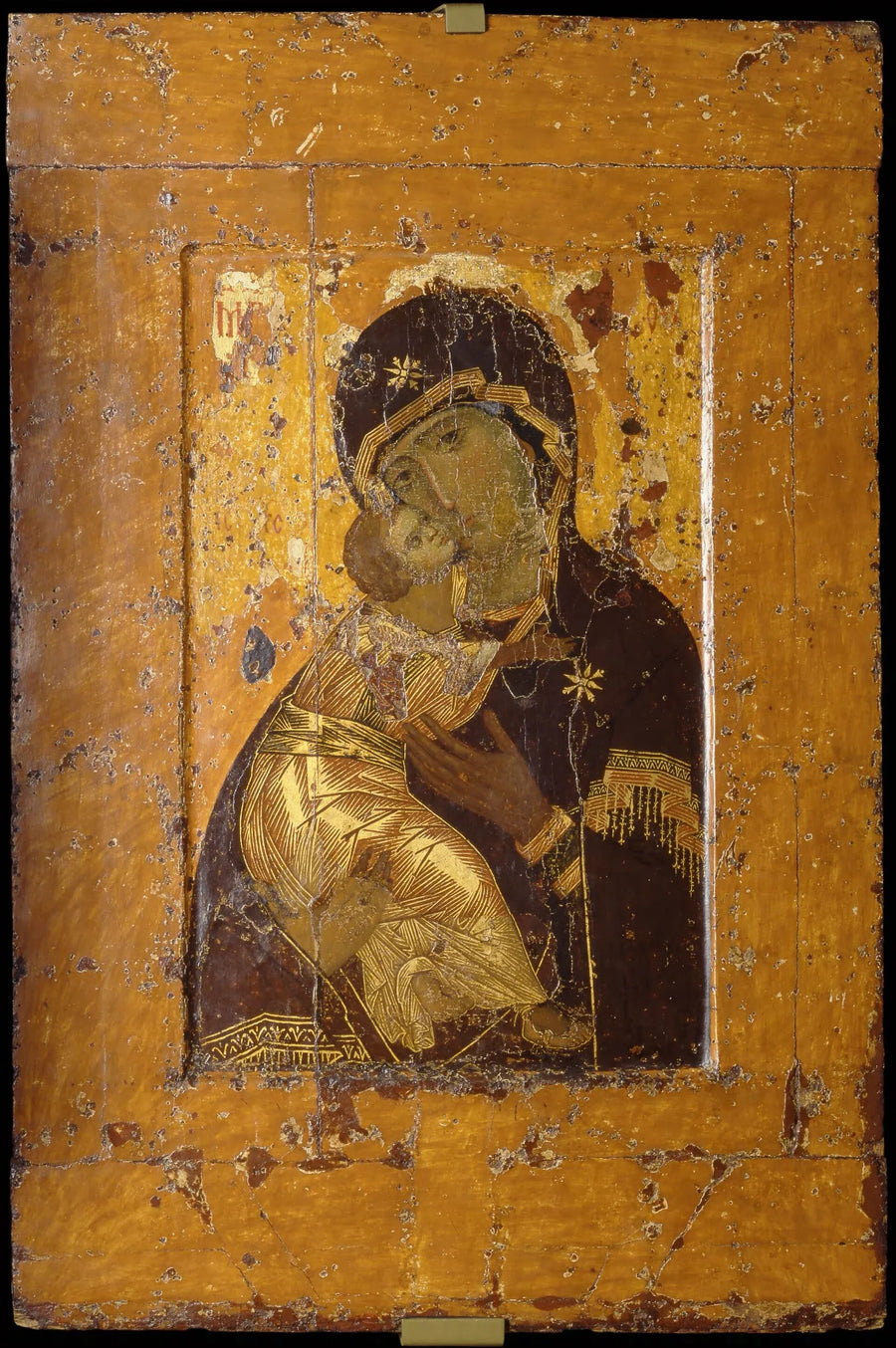 Notre-Dame de Vladimir, peinture de Artiste anonyme