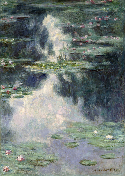 🌿 Näckrosdammen – Claude Monet (1907)