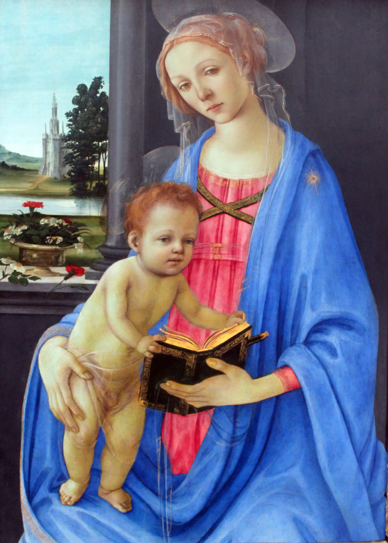 Madonna med barn - Filippino Lippi