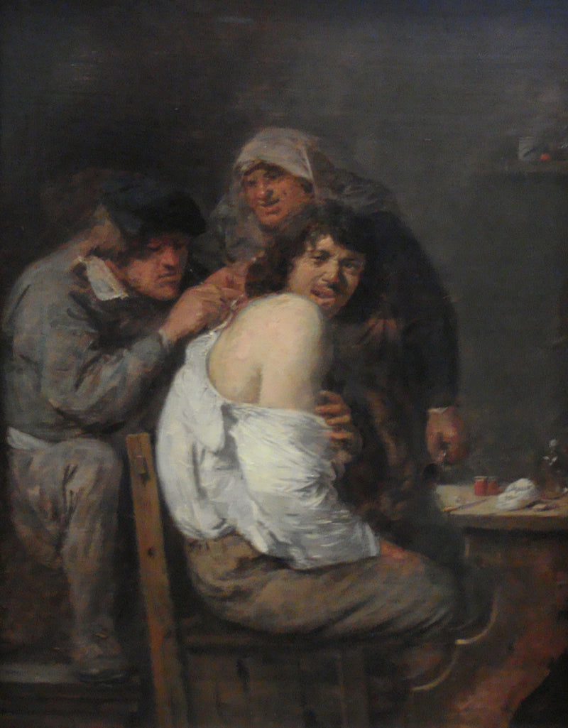 L'opération du dos - Adriaen Brouwer