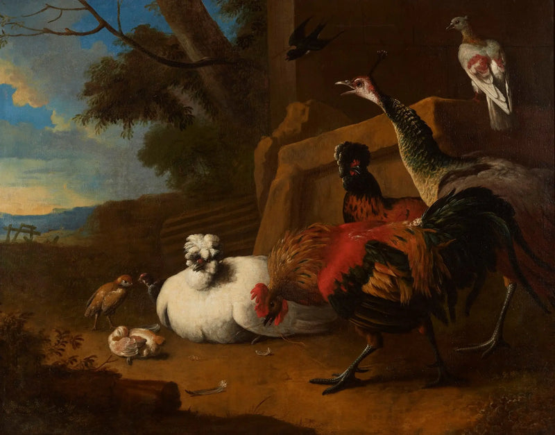 Fjäderhuset - Melchior de Hondecoeter