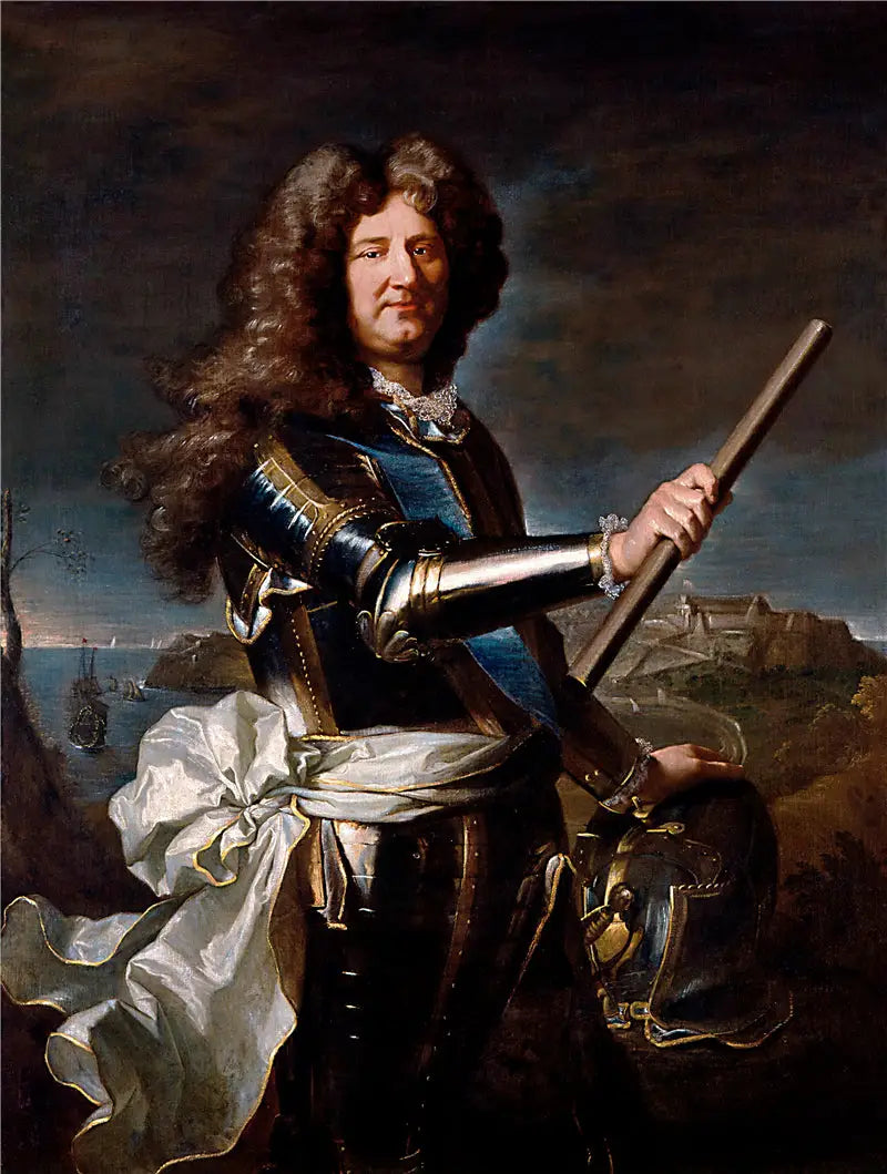 Porträtt av Antoine I Grimaldi - Hyacinthe Rigaud
