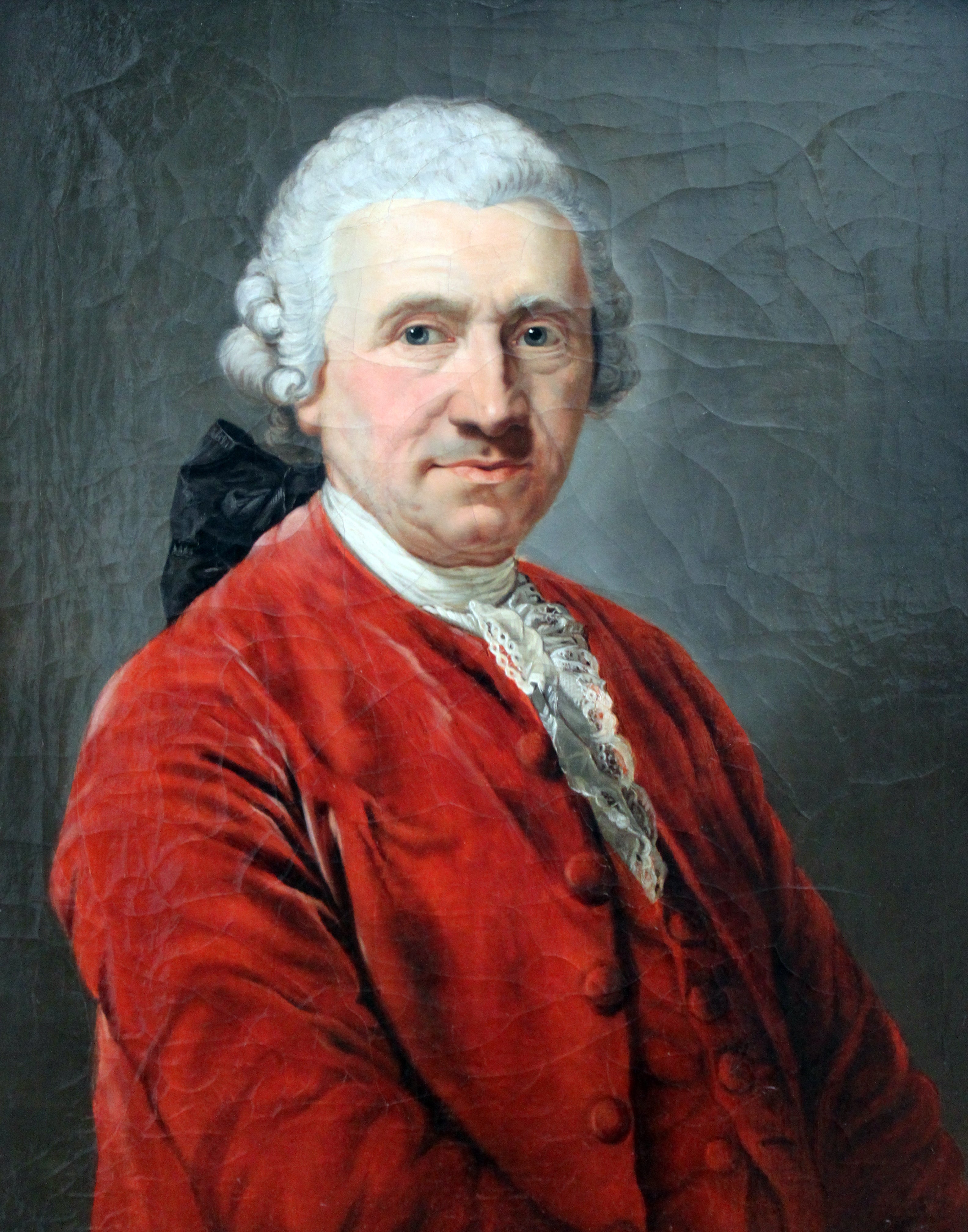 Portrait de Conrad Ekhof, metteur en scène de théâtre et historien du théâtre - Anton Graff