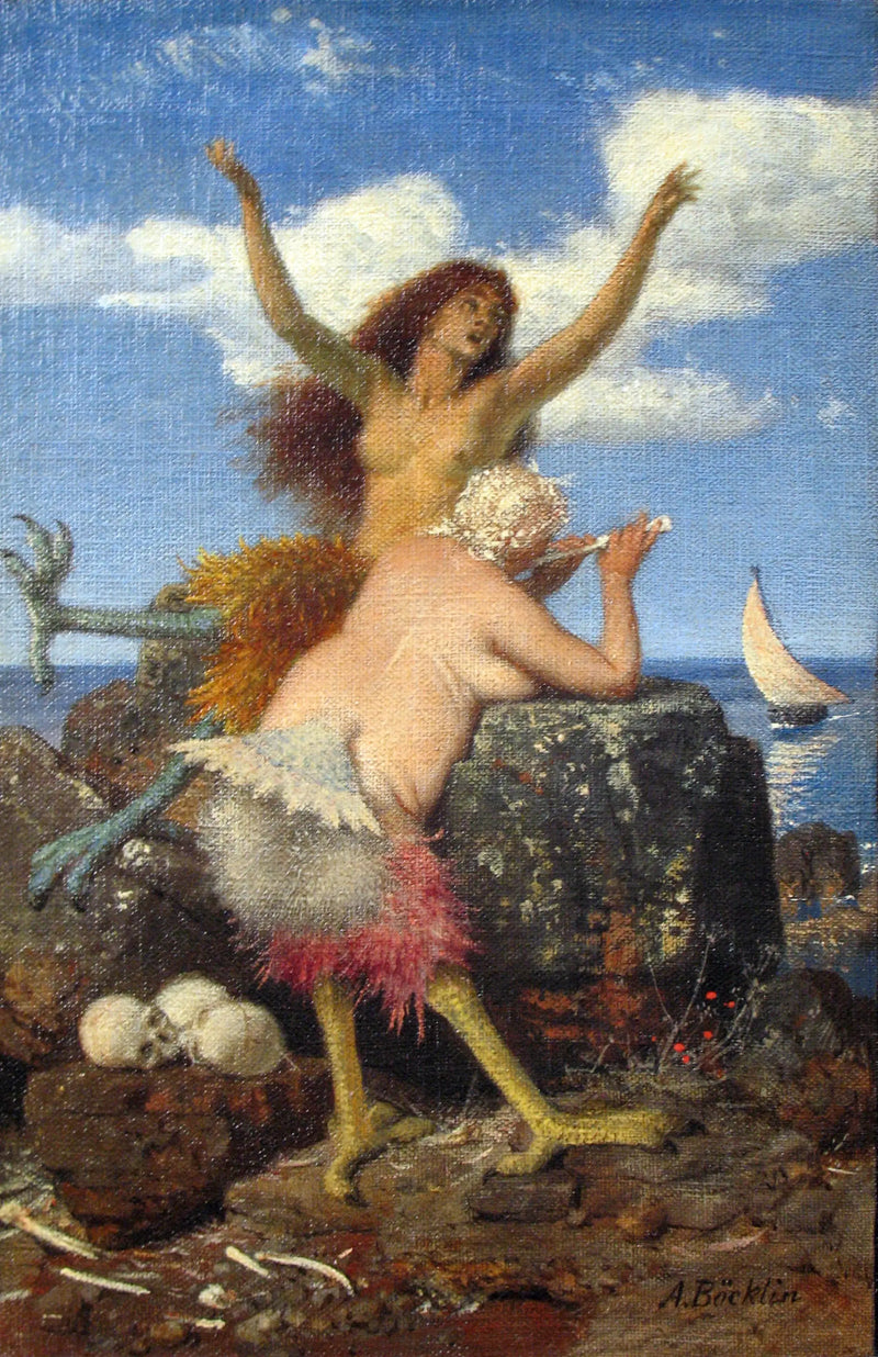 Sirener - Arnold Böcklin