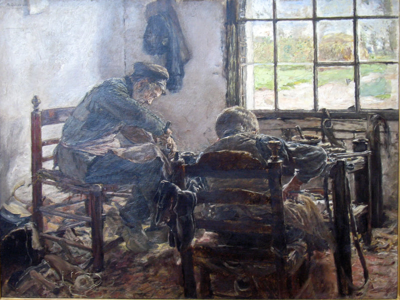 Skomakarverkstad - Max Liebermann