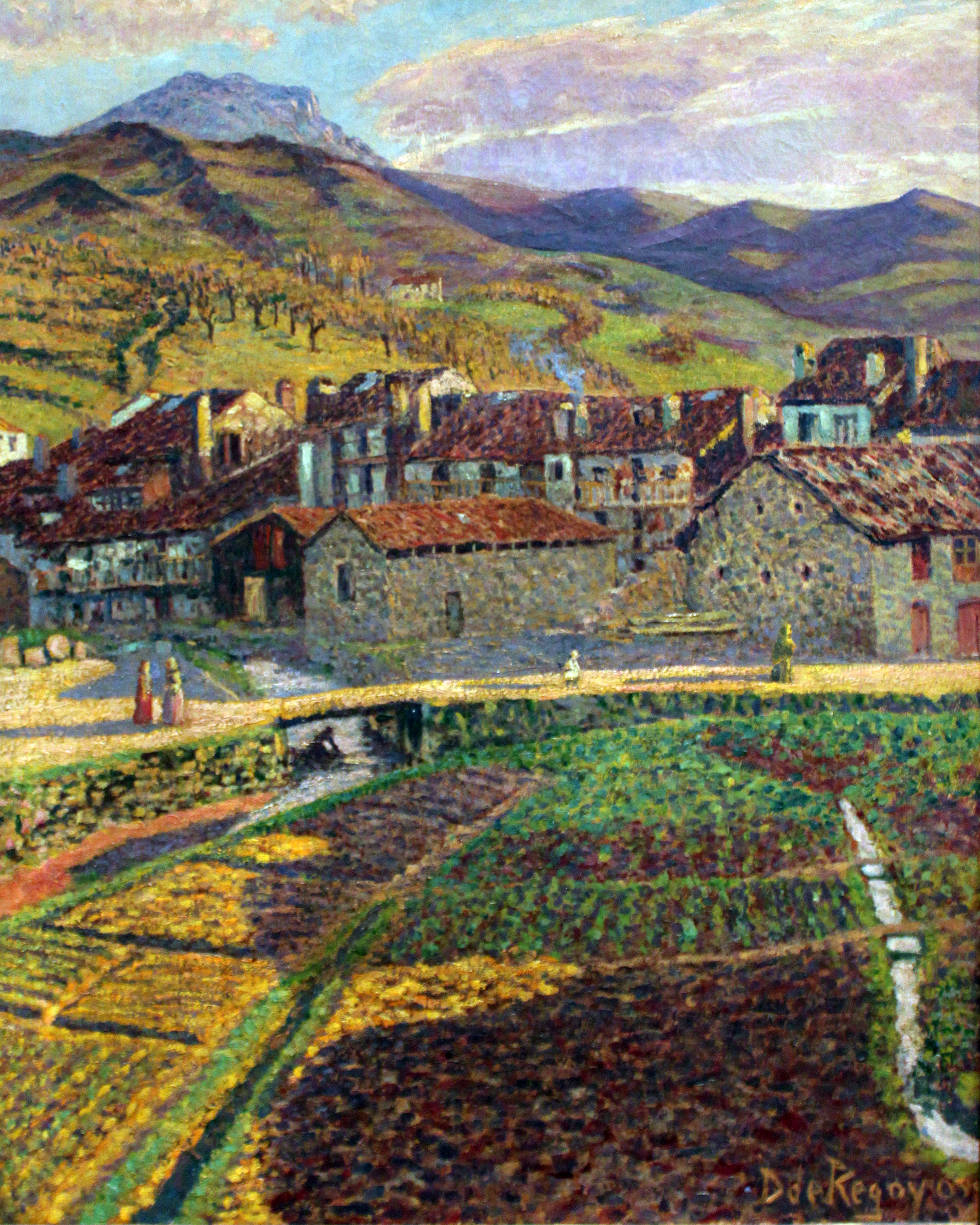 La vigne - Darío de Regoyos