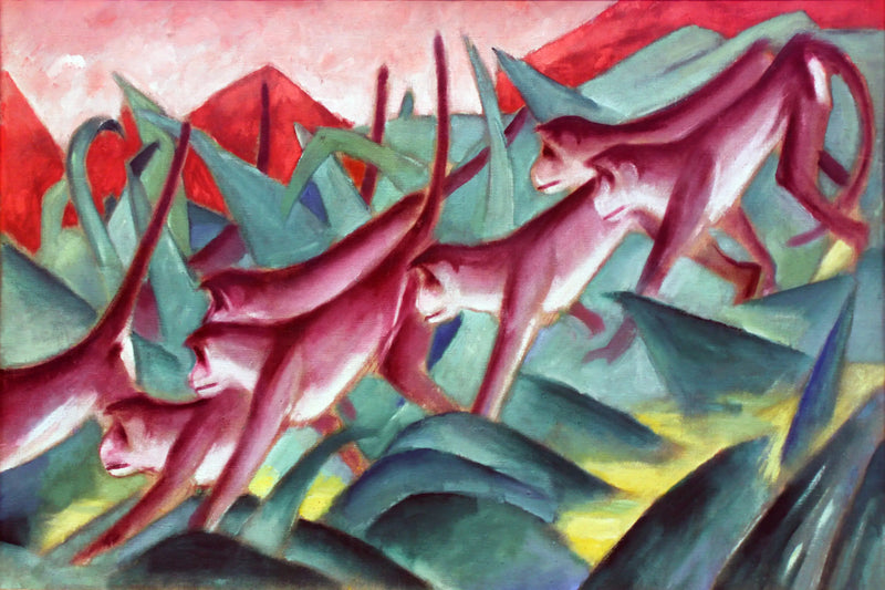 Apes frise - Franz Marc
