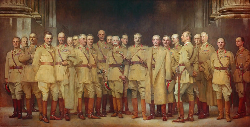 generalofficer under första världskriget - John Singer Sargent