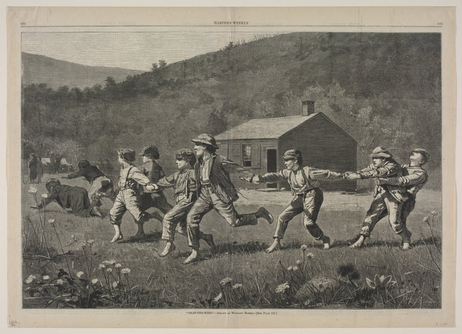 Le jeu du fouet - Winslow Homer
